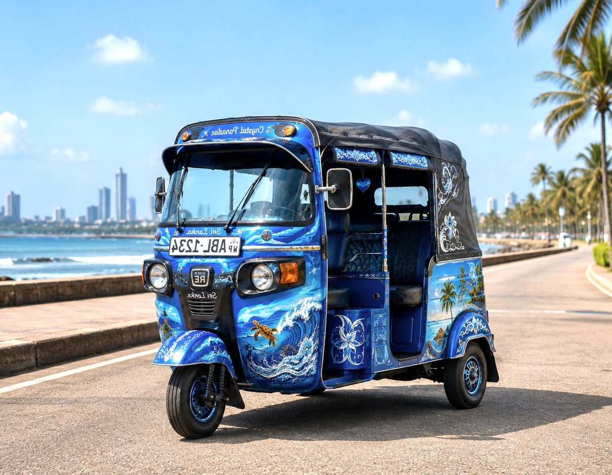 Tuk-Tuk Hire Sri Lanka - Crystal Paradise Travels
